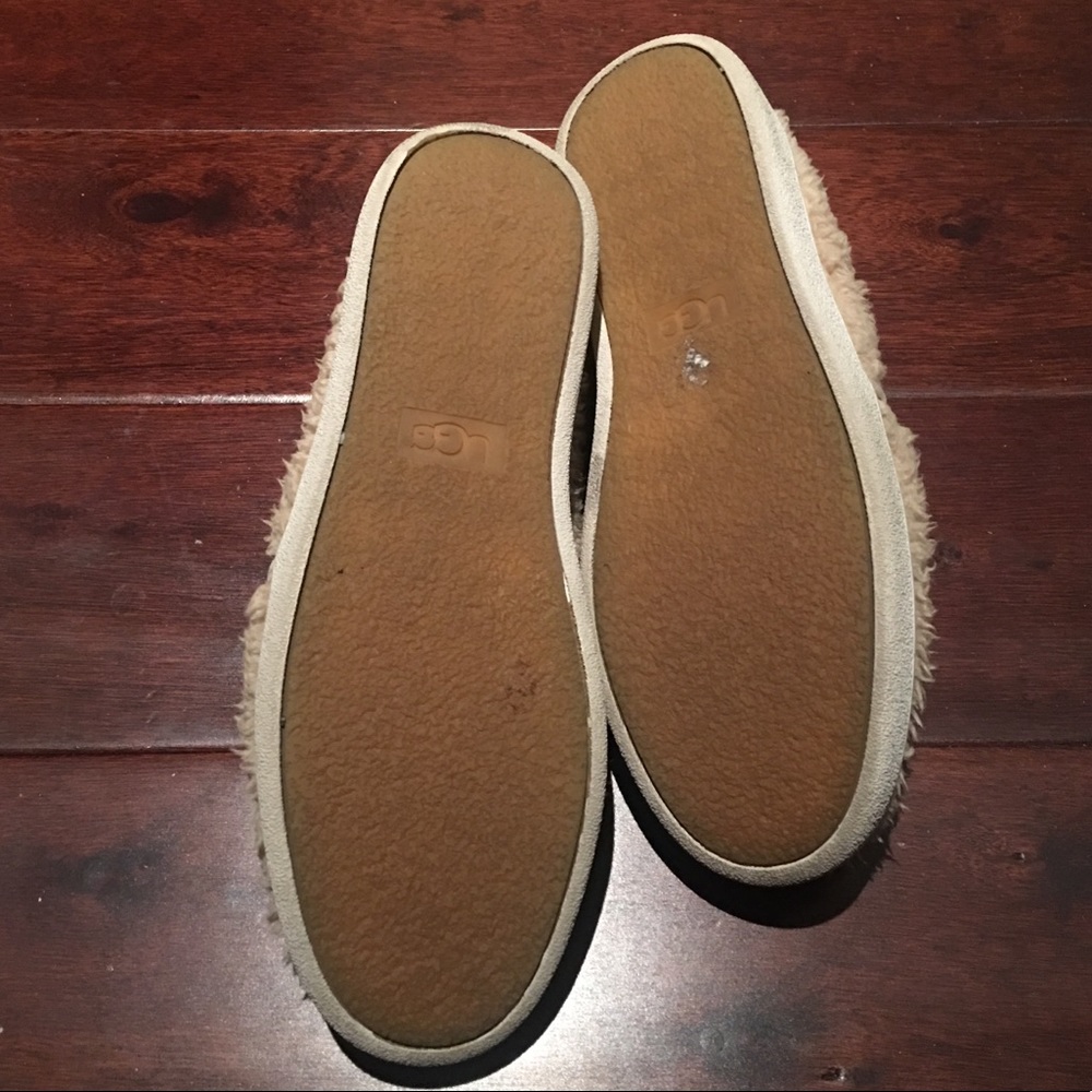 Authentic UGG faux sheepskin slip on sneakers - Picture 5 of 8